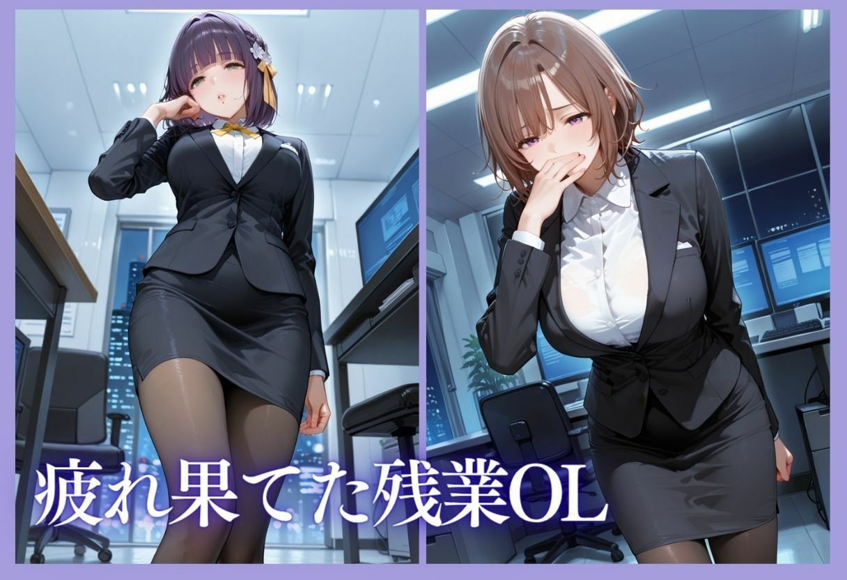 深夜残業OL 〜我慢の限界を迎えた同僚にオフィスで犯●れ、事後即2回戦中出しされるまでVol.2 サンプル4ページ目