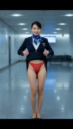 キャビンアテンダントさんのパンツ見せてもらったw サンプル4ページ目