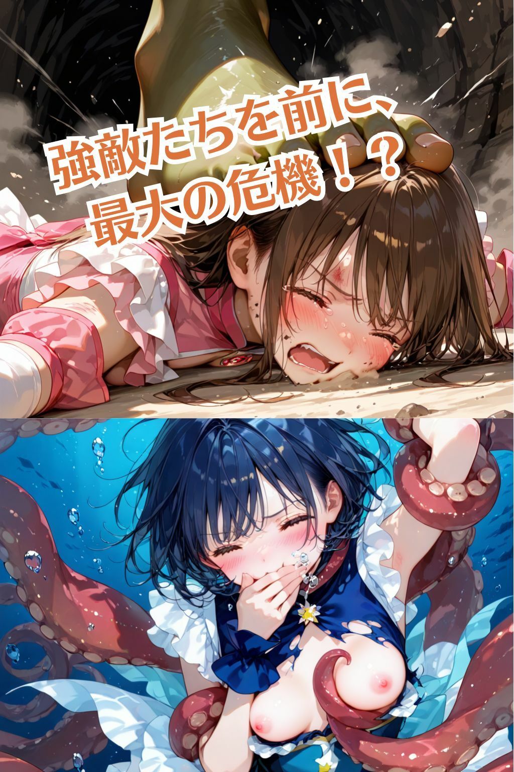 魔法戦士えりな＆せりか vol.3 海と陸の絶望 編 サンプル3ページ目