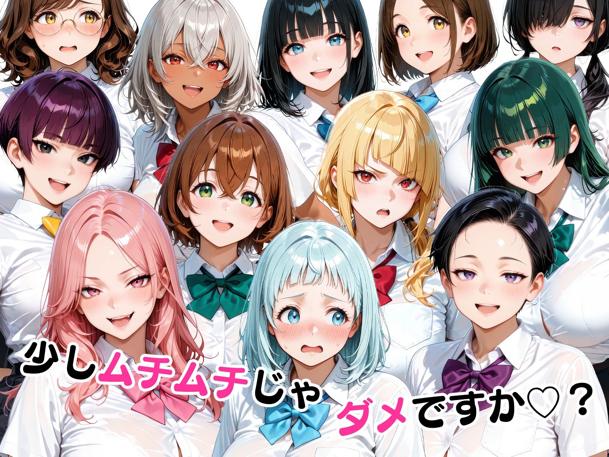 ちょっとだらしないムチムチ感がエロい12人の生徒 サンプル10ページ目