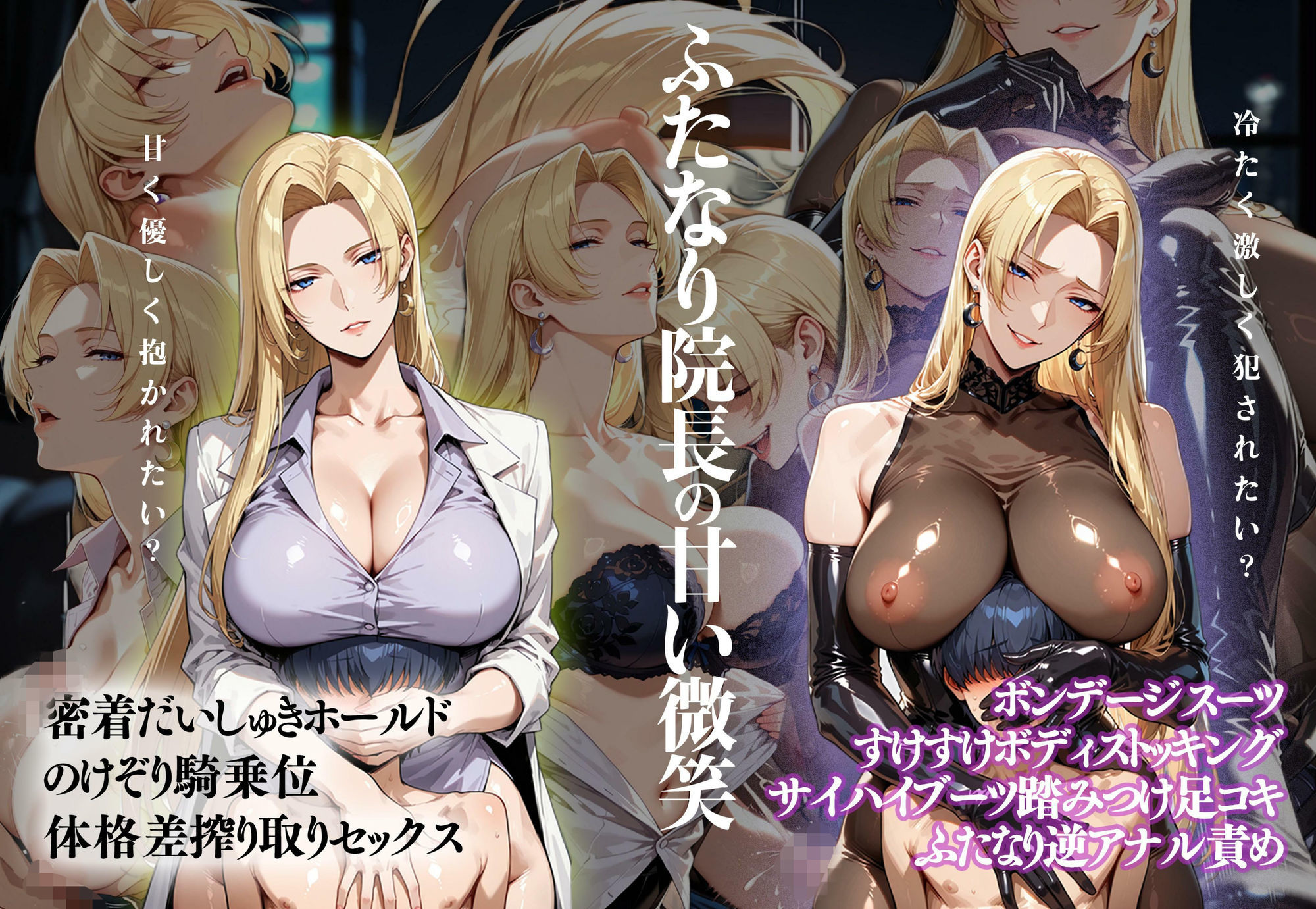 ふたなり院長の甘い微笑 サンプル1ページ目