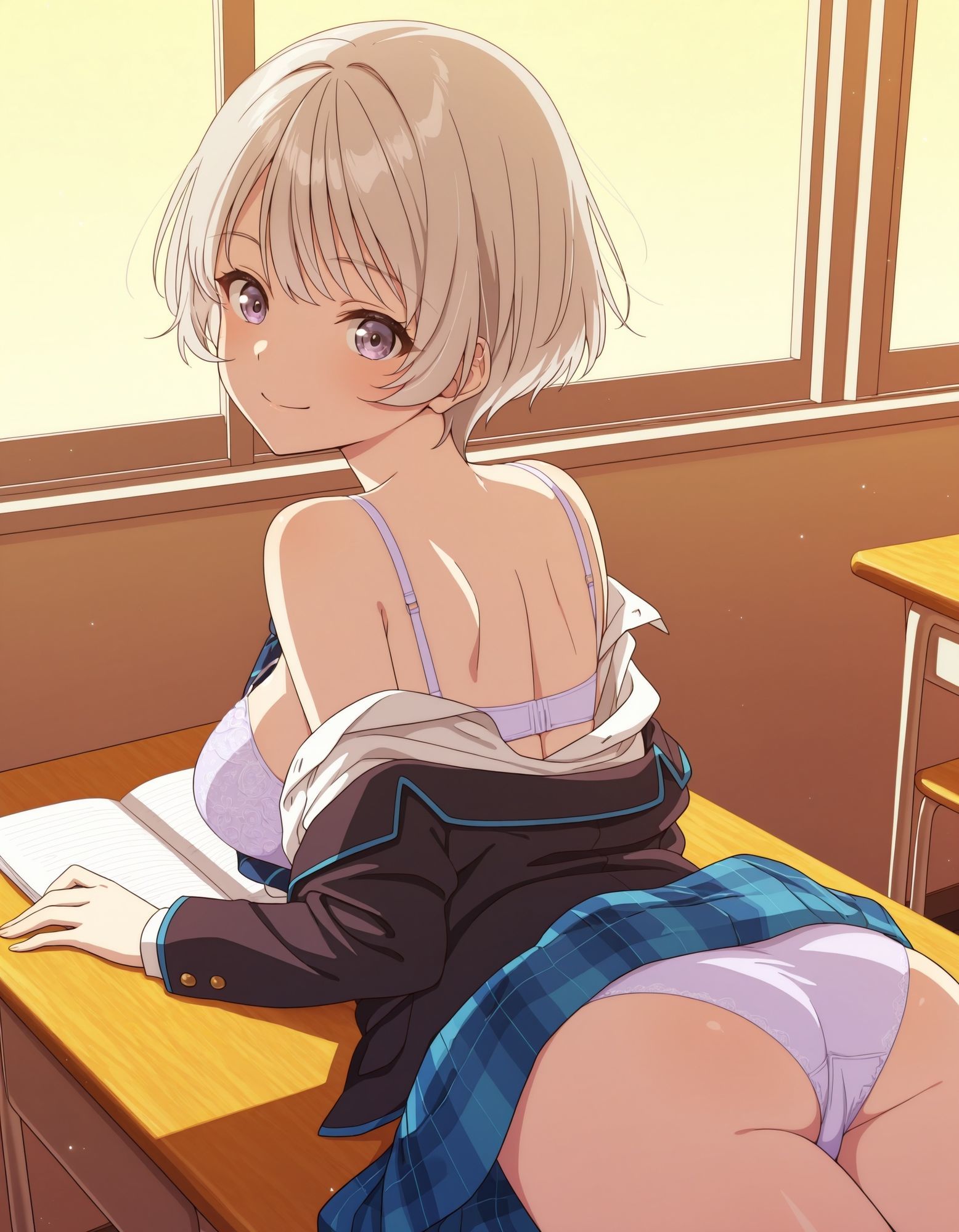 チラムネ女子のパンチラ サンプル1ページ目