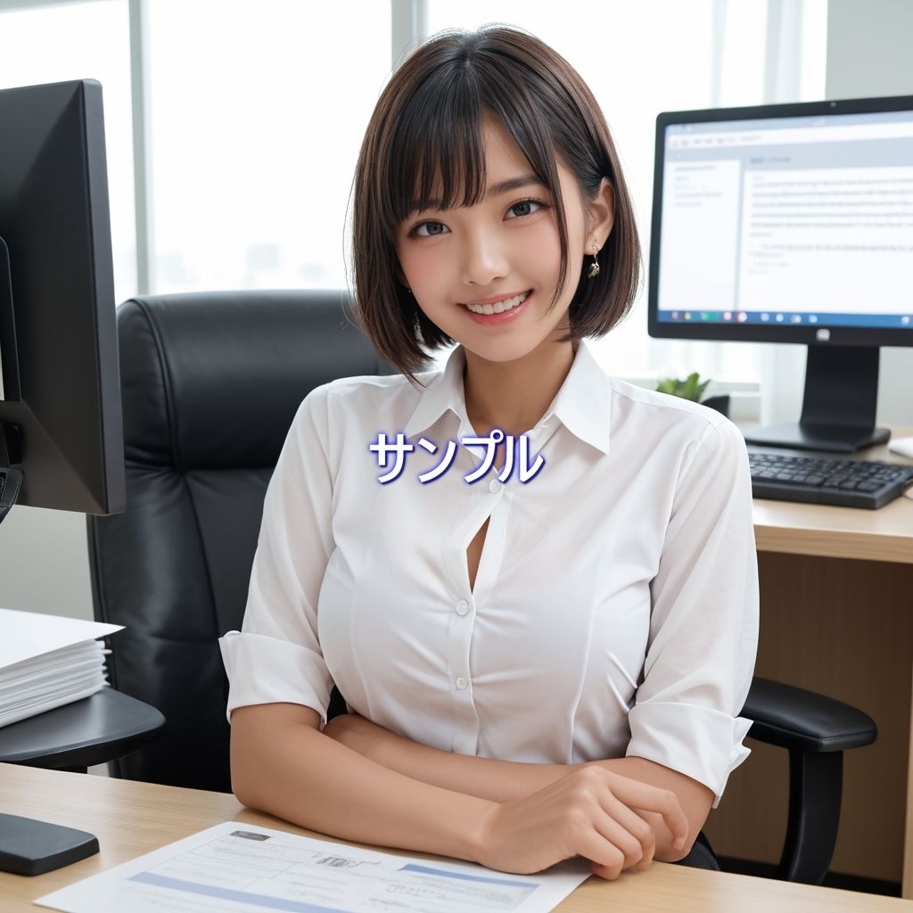 いやされたい貴方の為のAI彼女【OLメグミさん編】 サンプル2ページ目