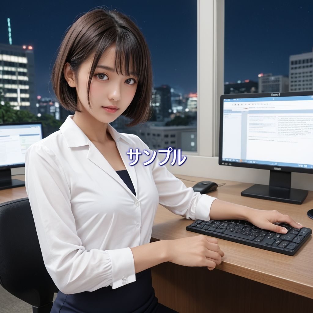 いやされたい貴方の為のAI彼女【OLメグミさん編】 サンプル7ページ目