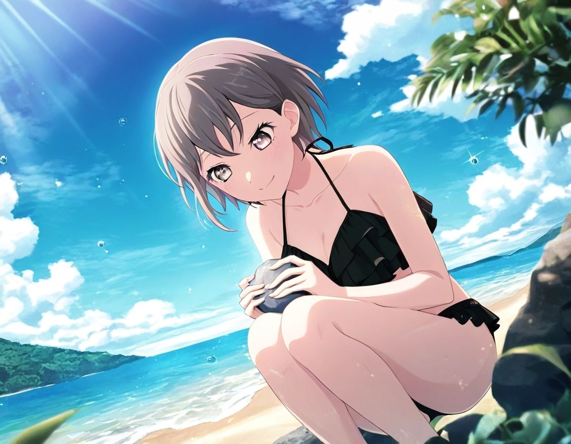 Ba〇GDream 高松燈 純愛H CG集 サンプル1ページ目
