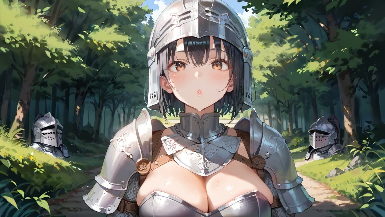無骨な女剣士は、エロに弱い…・400P サンプル1ページ目