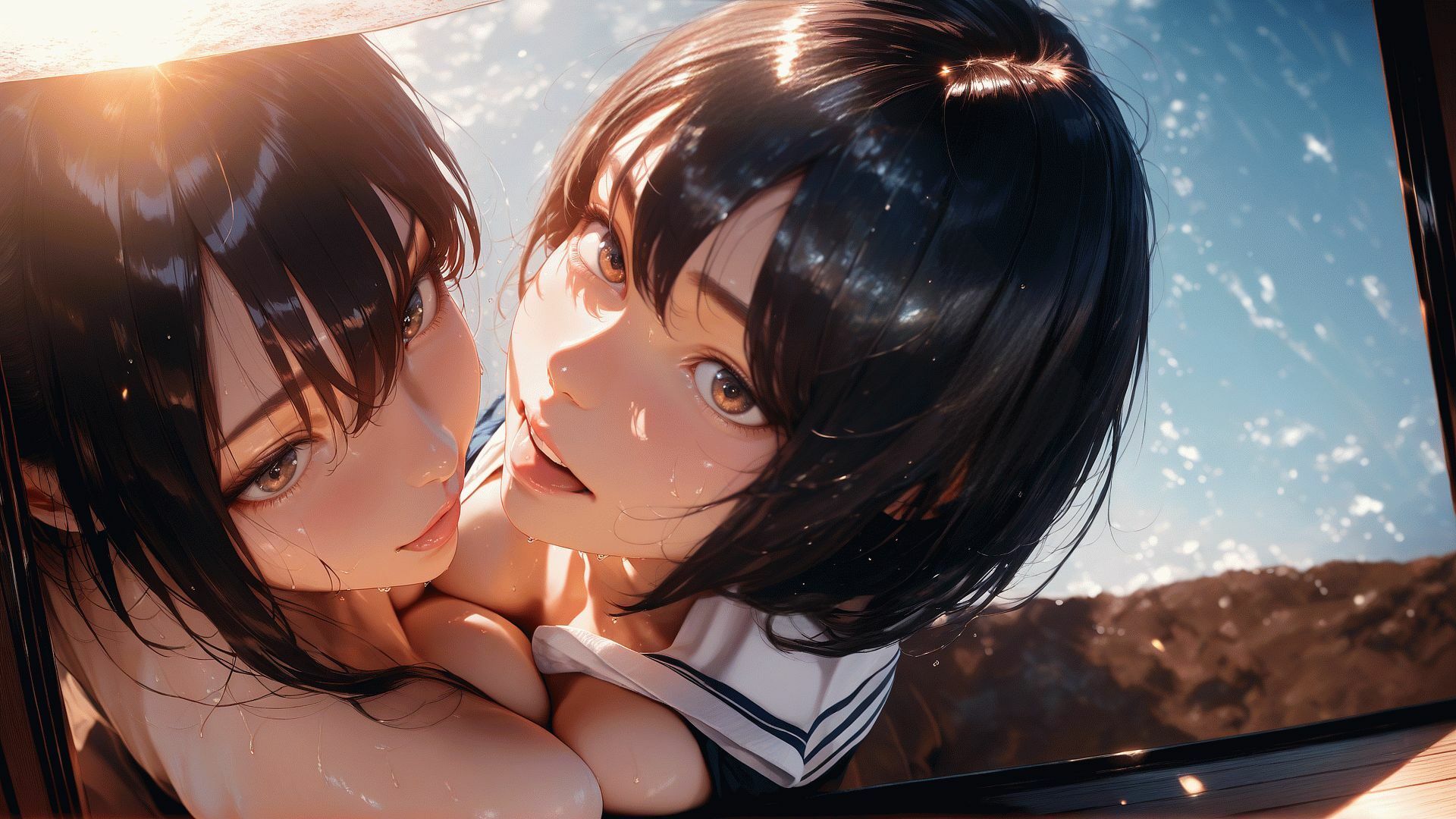 女体と制服  Kind of horny サンプル8ページ目