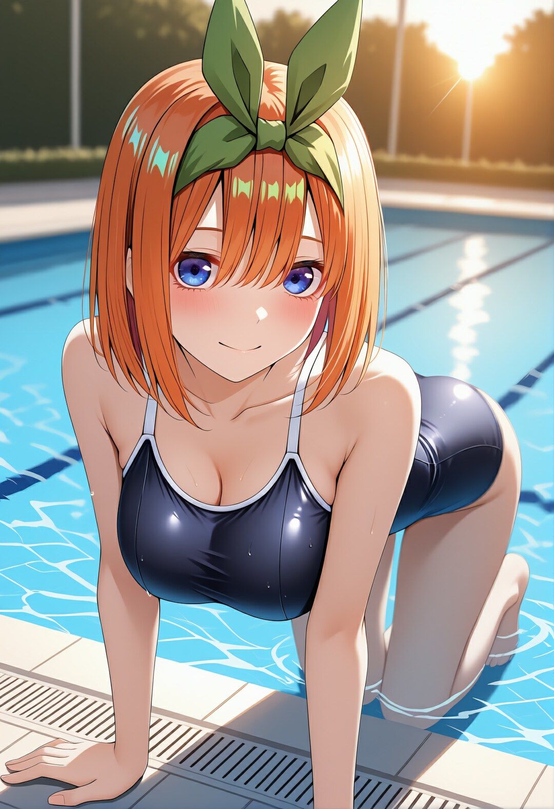五等分のSEX  学園編  〜中〇四葉の場合〜 サンプル5ページ目