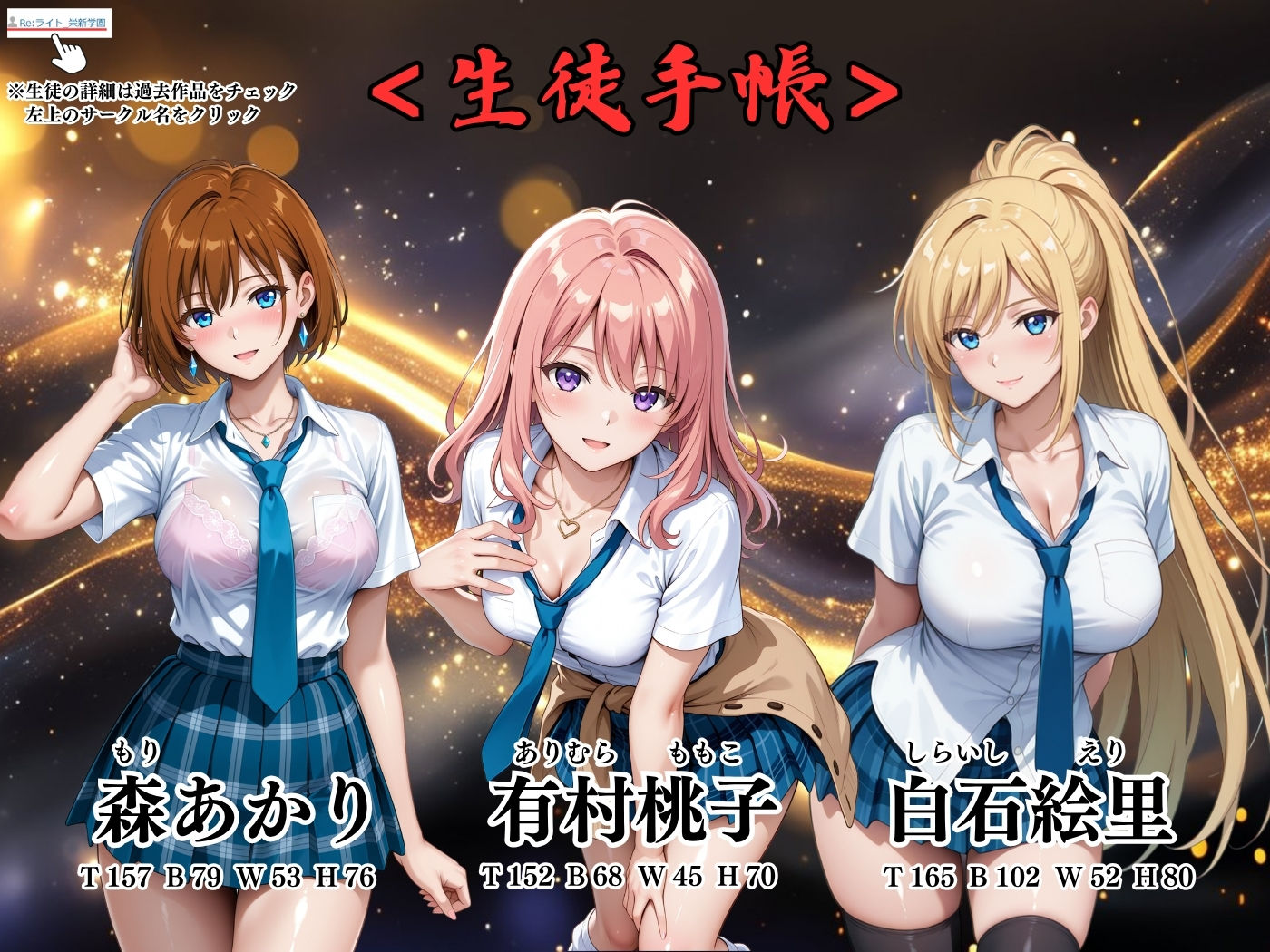 【4Kイラスト】1万3000人の生徒を抱いた校長による女子生徒への性指導（入学式編） サンプル2ページ目
