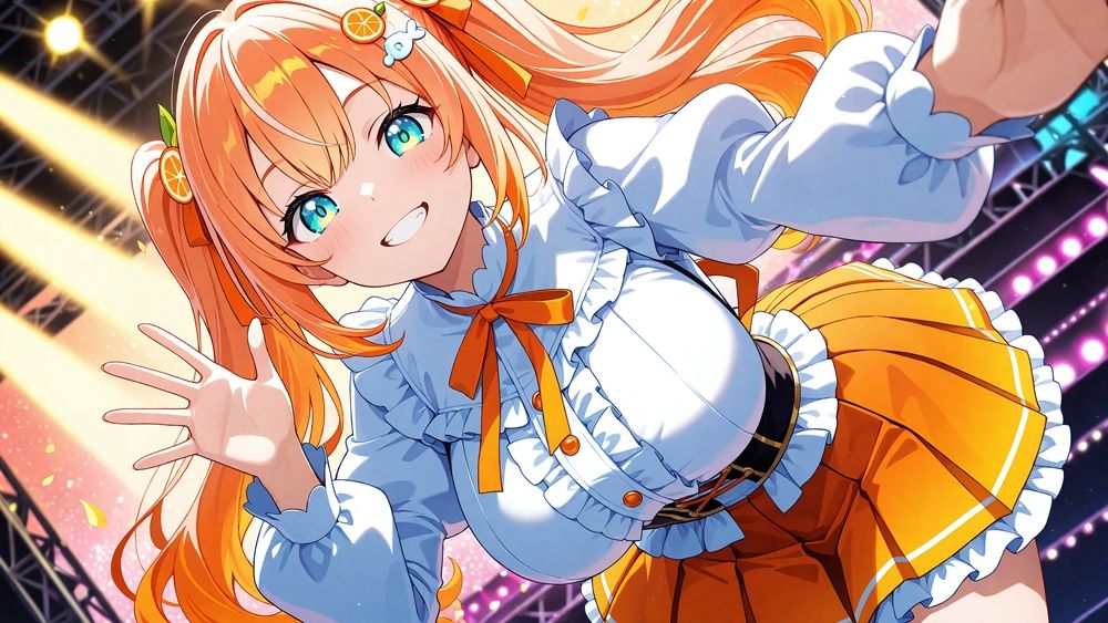 爆乳アイドルが秘密の副業で衣装のままハメ撮り受精【4K】【400枚】 サンプル2ページ目