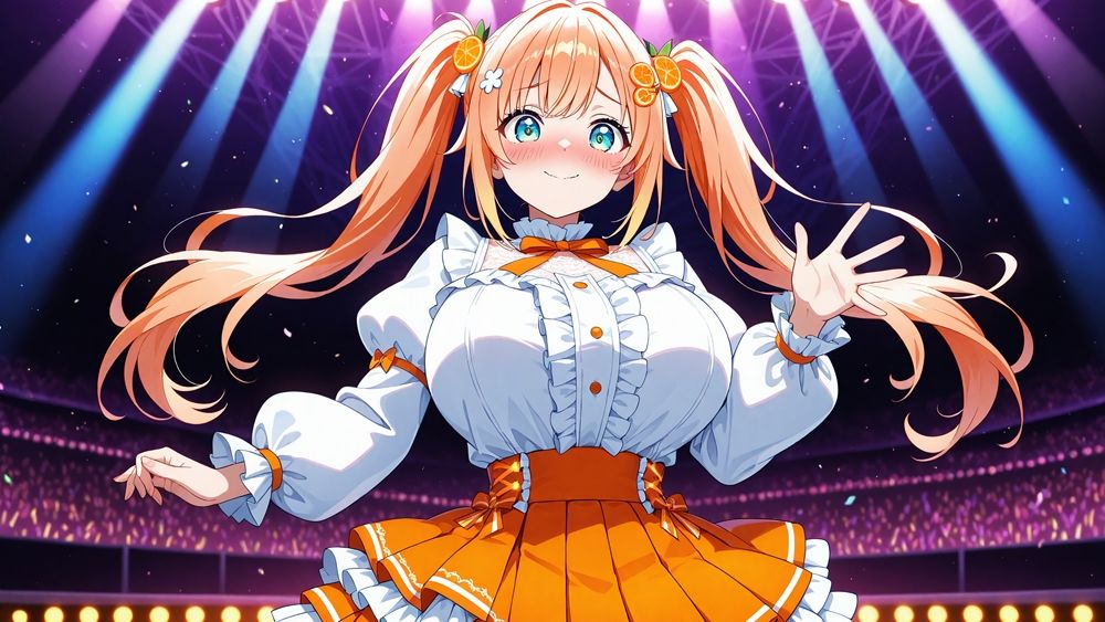 爆乳アイドルが秘密の副業で衣装のままハメ撮り受精【4K】【400枚】 サンプル4ページ目
