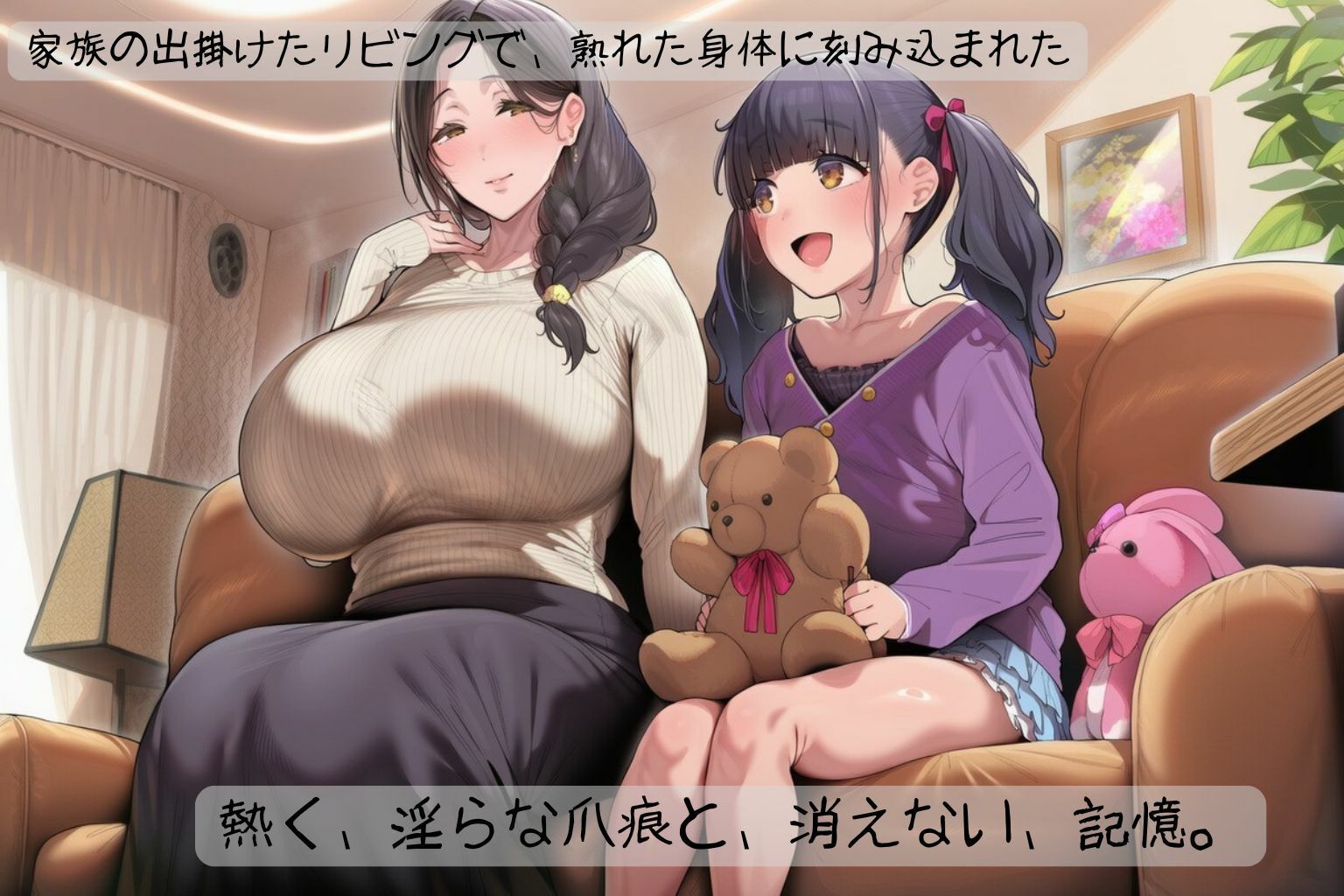 （38分ボイス付きCG集）人妻遥香（35）の赤裸々蟲姦寝取られダイアリー 前編その1 サンプル1ページ目