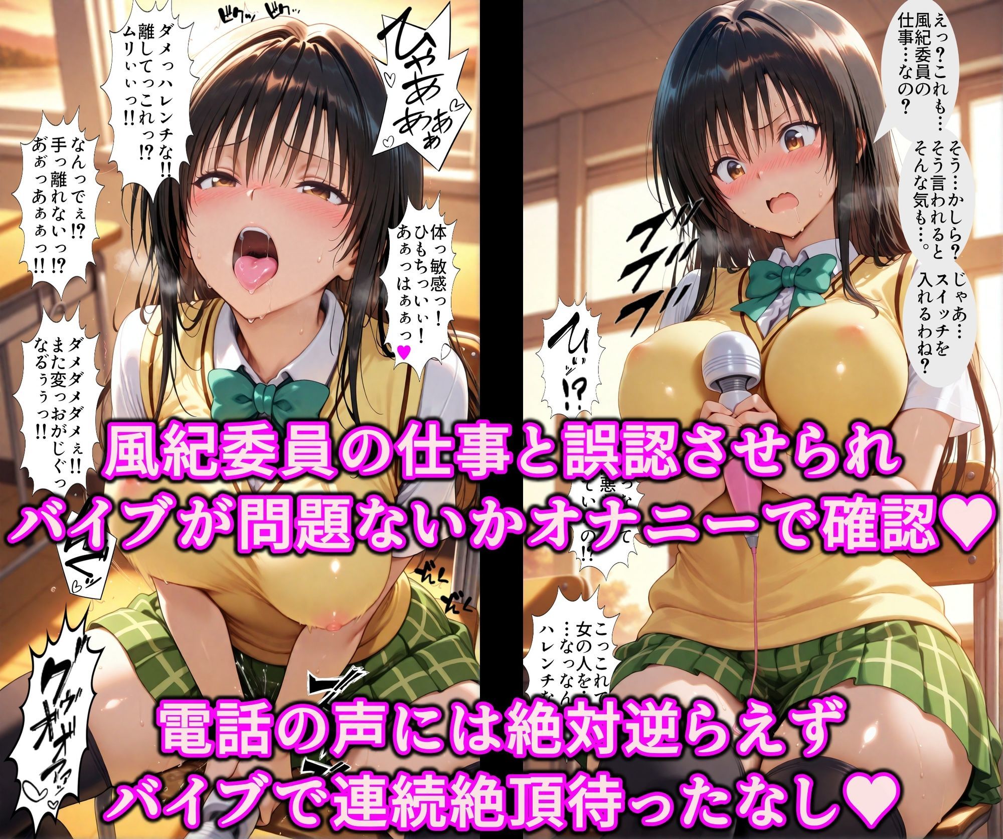 ポリスとエロギャルどっちがお好き？洗脳ボイスと催●アプリで徹底調教！！精子で即イキ超絶ハレンチ発情まんこ サンプル4ページ目