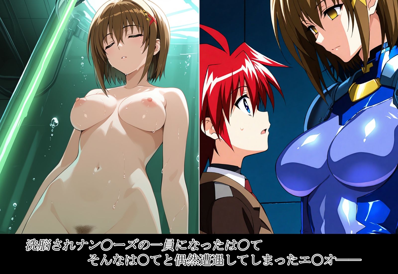 悪堕ちしたはやてさんに犯●れる僕 サンプル1ページ目