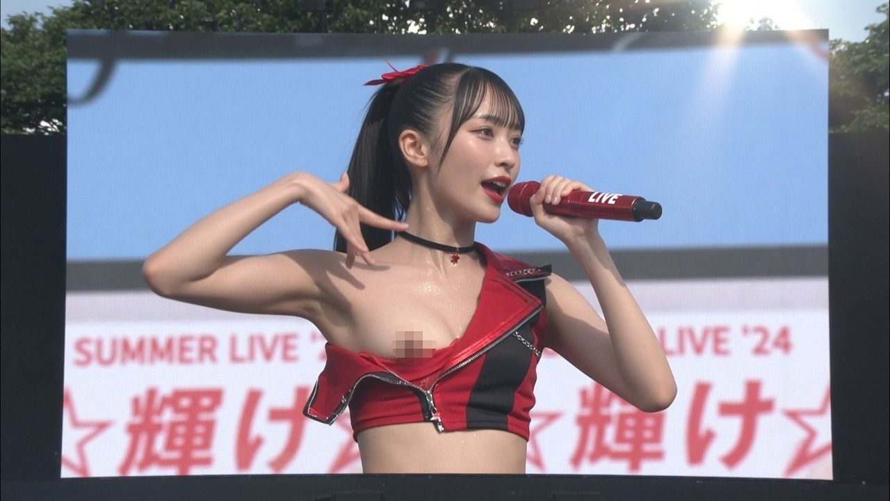 【78人】一眼レフ高速連写が捉えた 野外ライブでのアイドル本気ポロリ78連発【完全版】 サンプル4ページ目