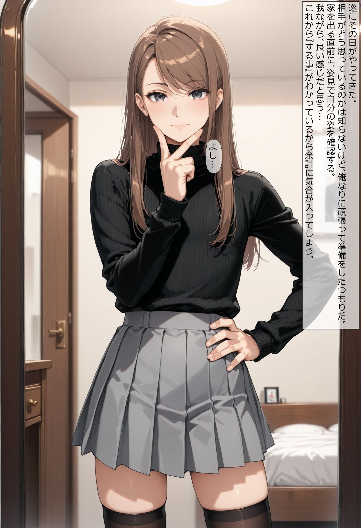 【女装】沙也加の場合06  〜本番〜 サンプル1ページ目