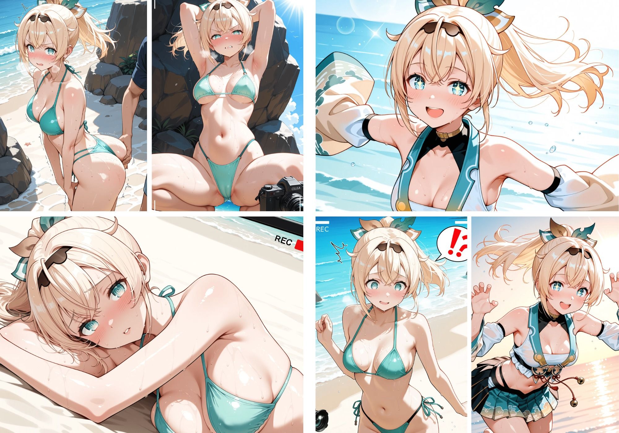 チャラ男グループに連れていかれた風真い〇は サンプル1ページ目