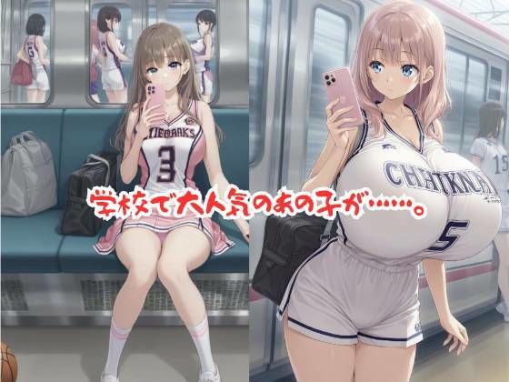 【465P】学校で大人気のバスケ部がキモイおじさん達の標的に…痴○電車編 サンプル1ページ目