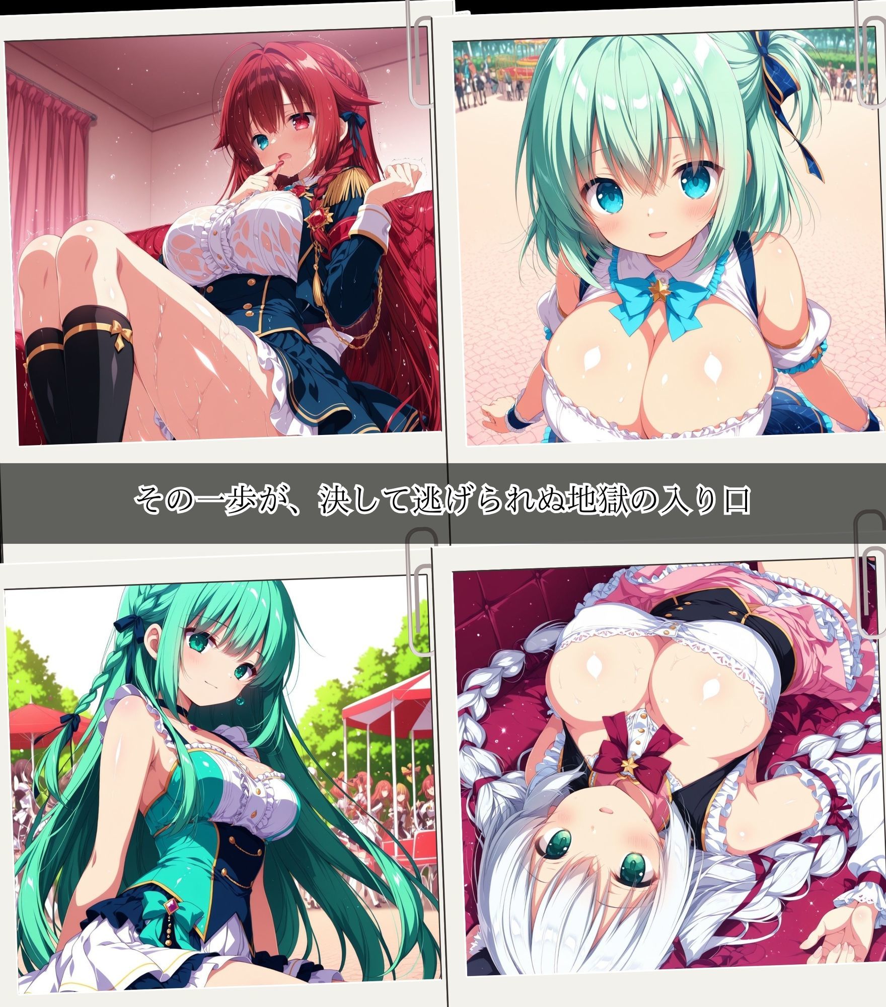 二度と戻れぬ快楽の穴 触手に堕ちた少女達 〜アイドル編〜 Vol.1 サンプル1ページ目