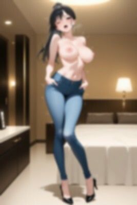 【裸ジーンズ女子 2】裸ジーンズ女子とラブホ サンプル8ページ目