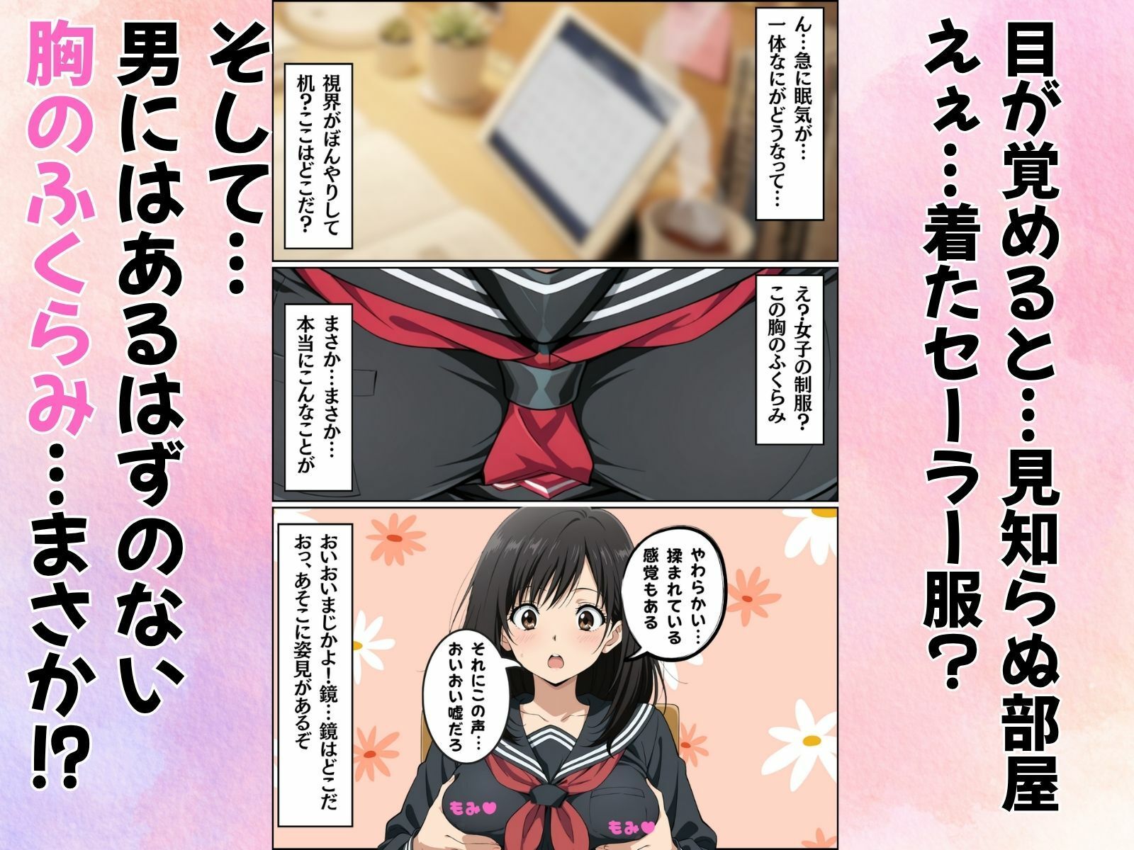 あの子に憑依してむちゃくちゃオナニーする話（いちごのあの子編） サンプル2ページ目