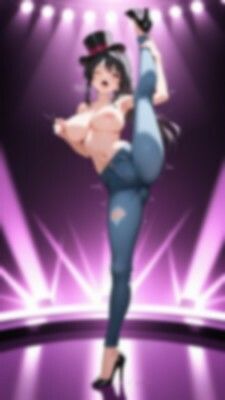 【裸ジーンズ女子3】裸ジーンズ女子のセクシーダンス サンプル3ページ目