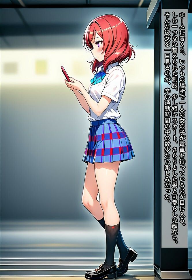 真姫ちゃんを盗撮したり痴○したりする話 サンプル1ページ目