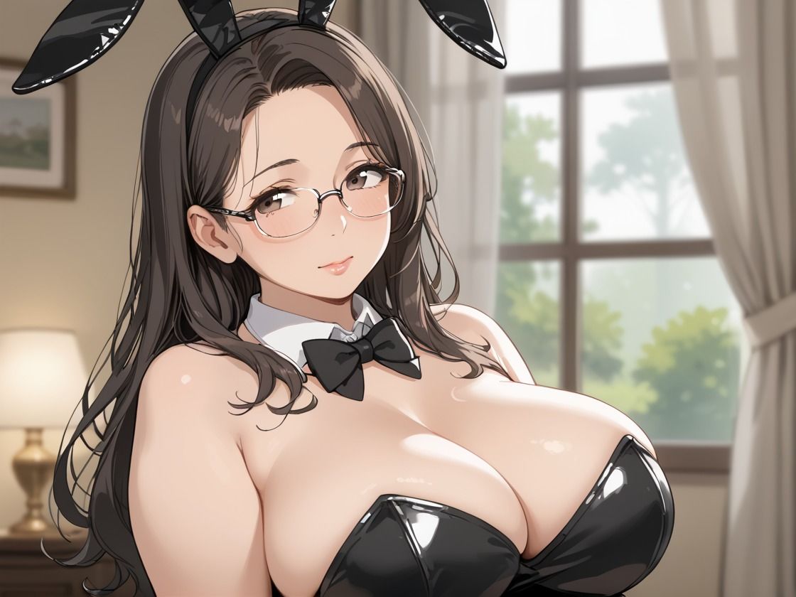 母さんのコスプレがエロすぎて サンプル2ページ目