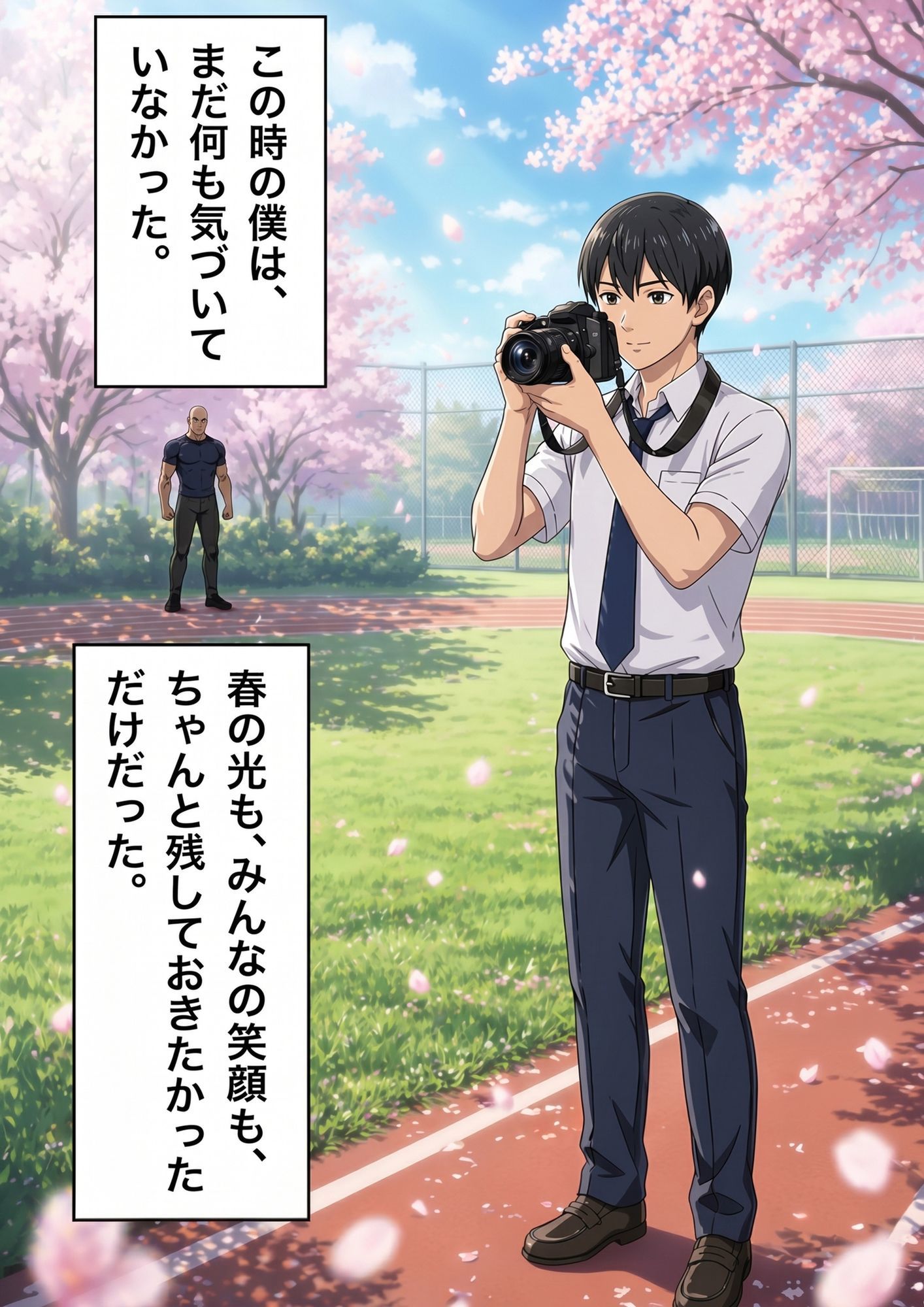 【陸上実妹3姉妹NTRシリーズ】 ハゲ山コーチの毒牙 Vol.1 紗也編 サンプル1ページ目