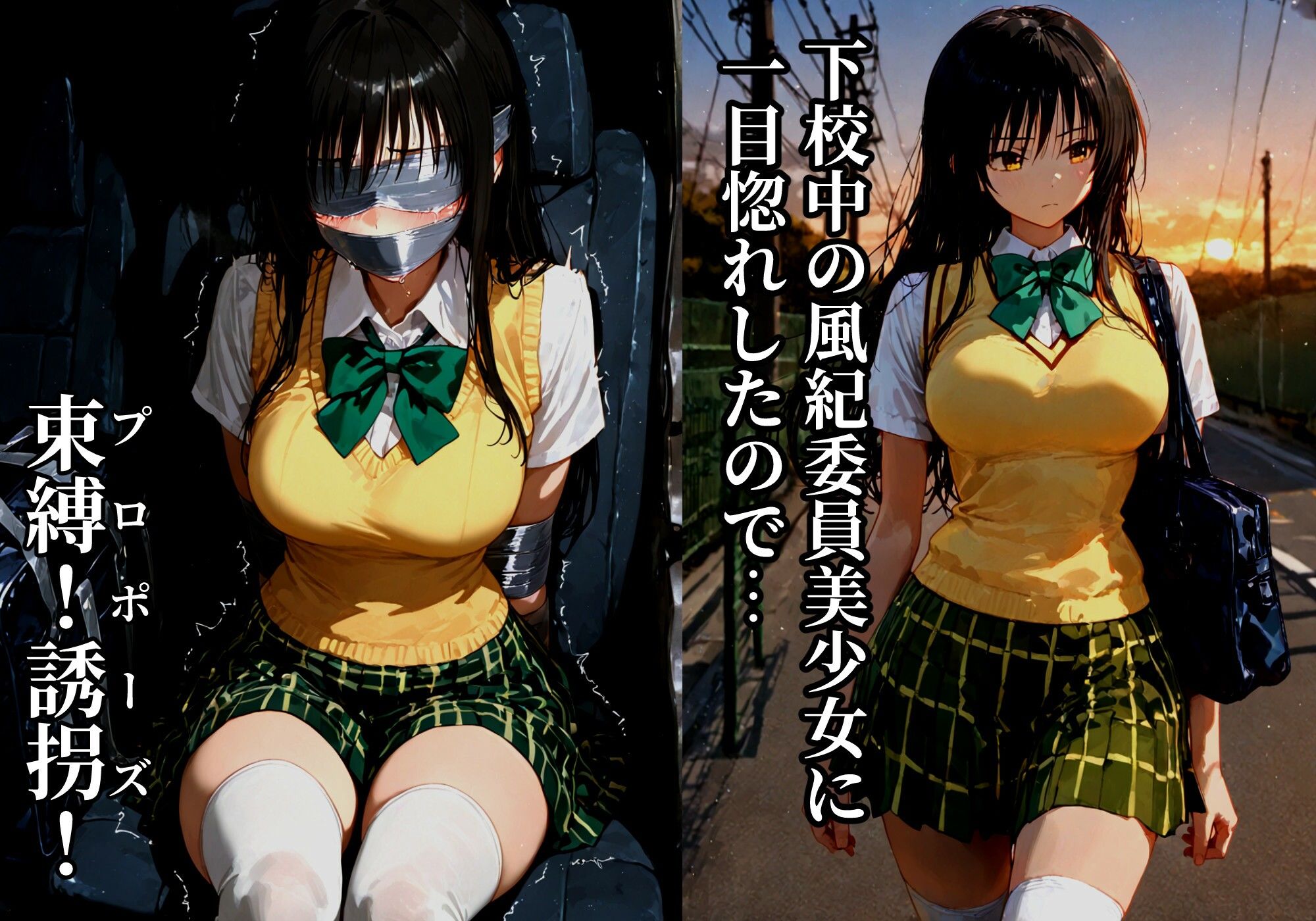ToL◯VEる古◯川唯 強◯婚姻生交尾記録 サンプル1ページ目