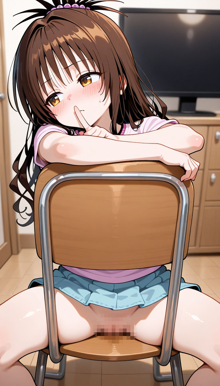 前の席のあの娘がすごいノーパンアピールしてくる蜜〇＆ネ〇シス編 サンプル3ページ目