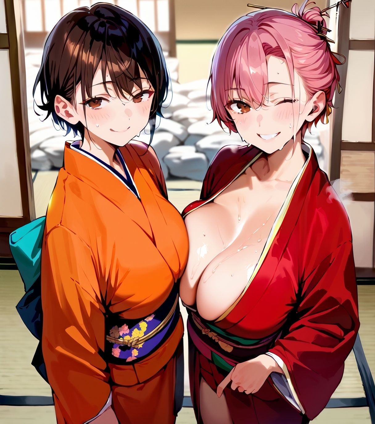 美少女着物とどぴゅどぴゅH。13 サンプル6ページ目
