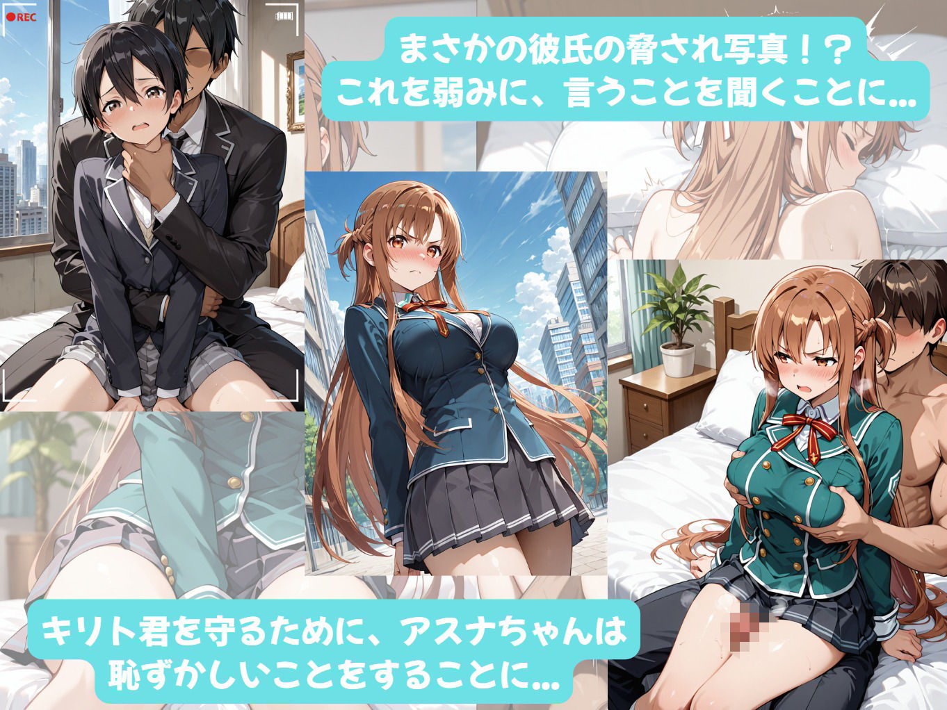 アスナちゃんとイチャラブえっち！ Plus！ 彼氏持ちご令嬢がチャラ男に恋して堕ちた理由 サンプル3ページ目