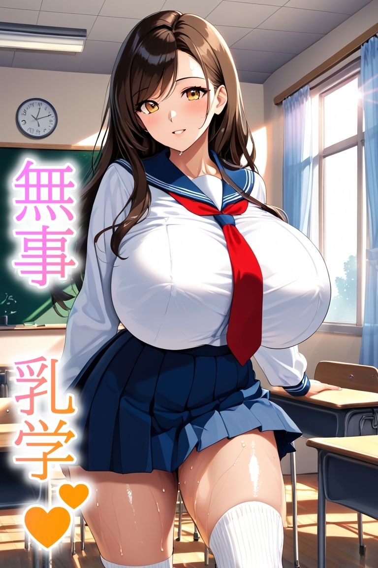 バストガーディアンズ 乳嵐レイナ 乳学編1限目 サンプル3ページ目