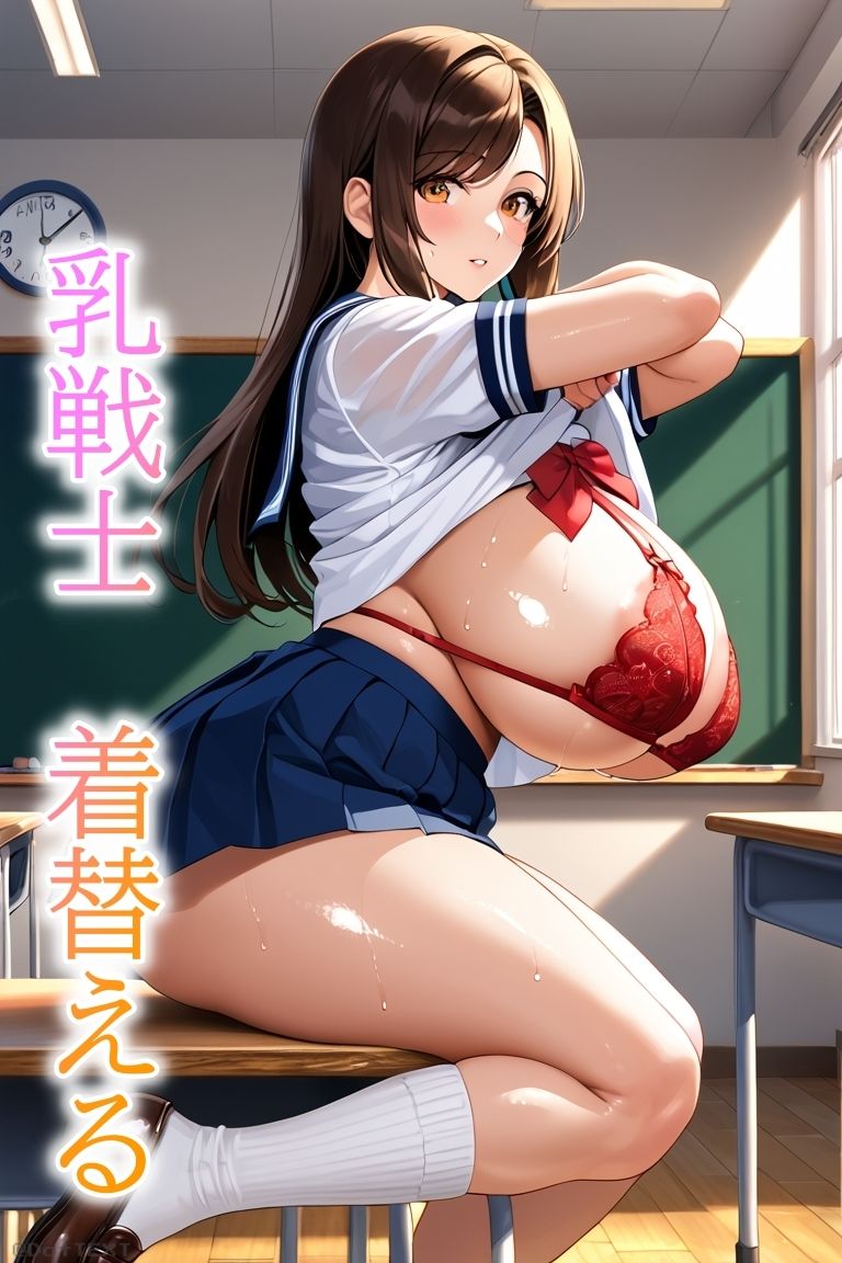 バストガーディアンズ 乳嵐レイナ 乳学編1限目 サンプル4ページ目