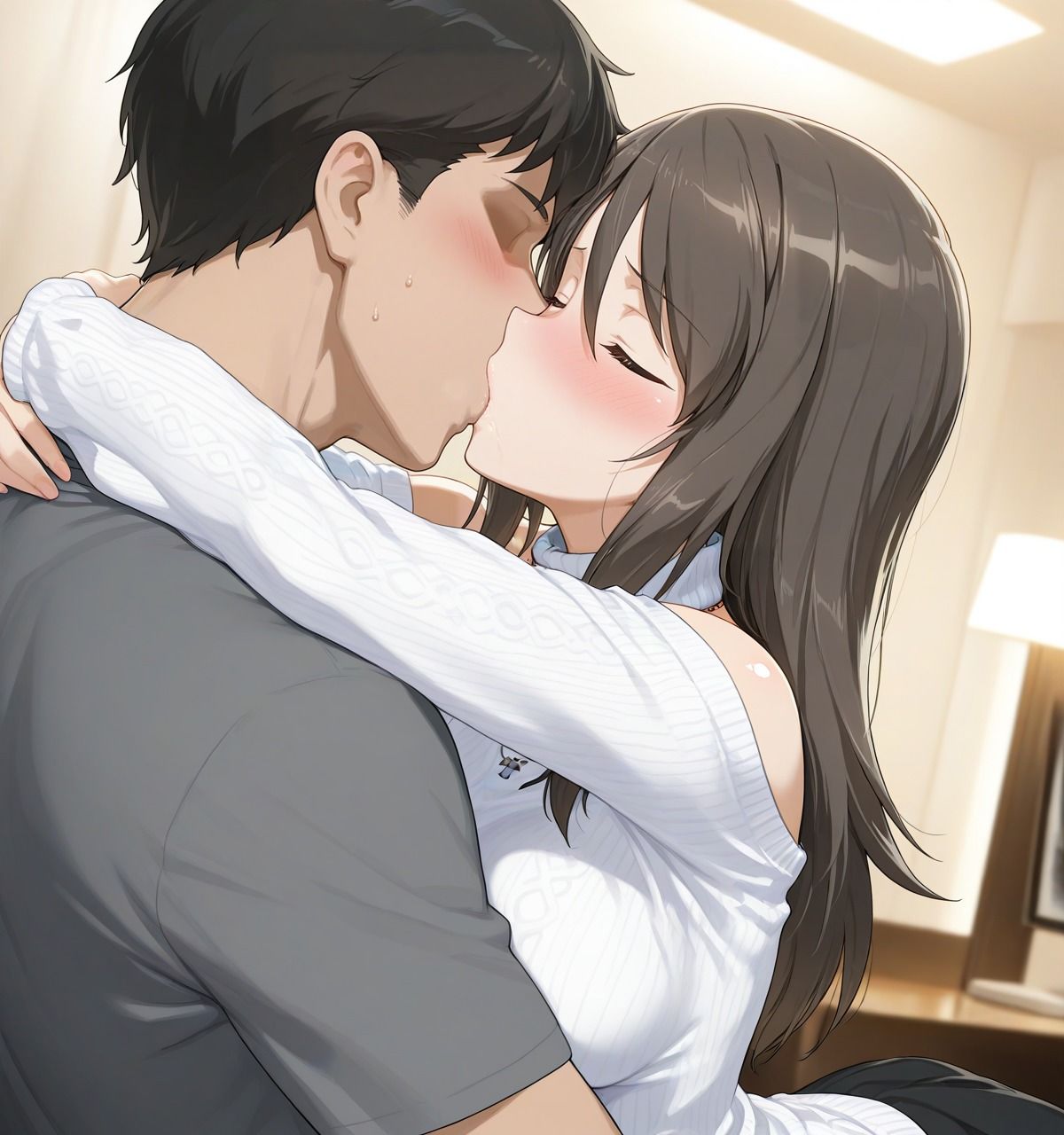 【ガールズ＆パンツァー】西住みほ・ダージリン・ミカとイチャラブSEX 短編トリロジー（三部作） サンプル8ページ目