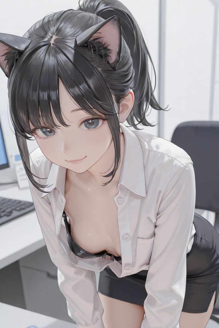 猫耳女子社員 サンプル4ページ目