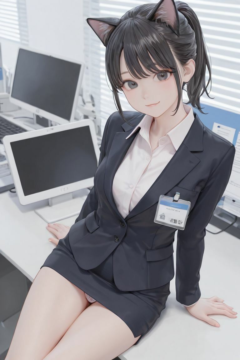 猫耳女子社員 サンプル5ページ目
