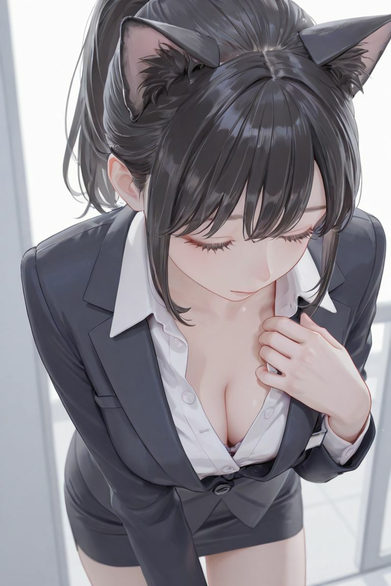 猫耳女子社員 サンプル8ページ目