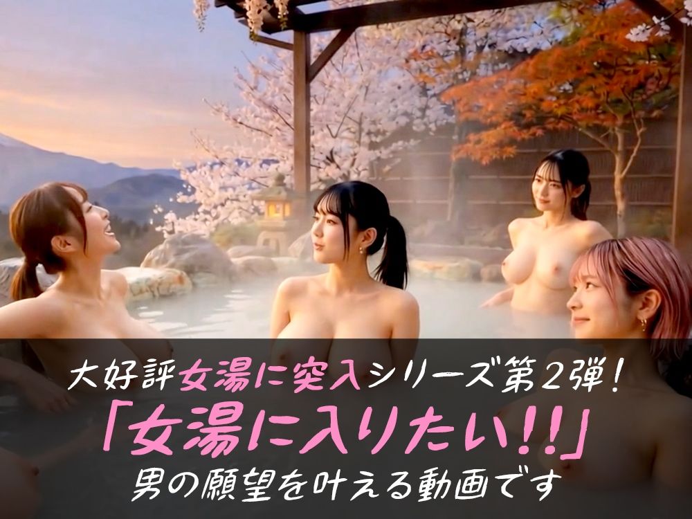 【4K 動画】女湯に突入2 サンプル1ページ目
