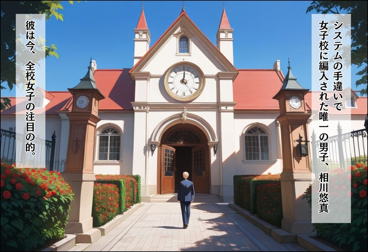 間違って女子校に入学したらムチムチ女子校生に毎日中出しを要求される学園生活 〜密室愛、秘密の休日編〜 サンプル1ページ目