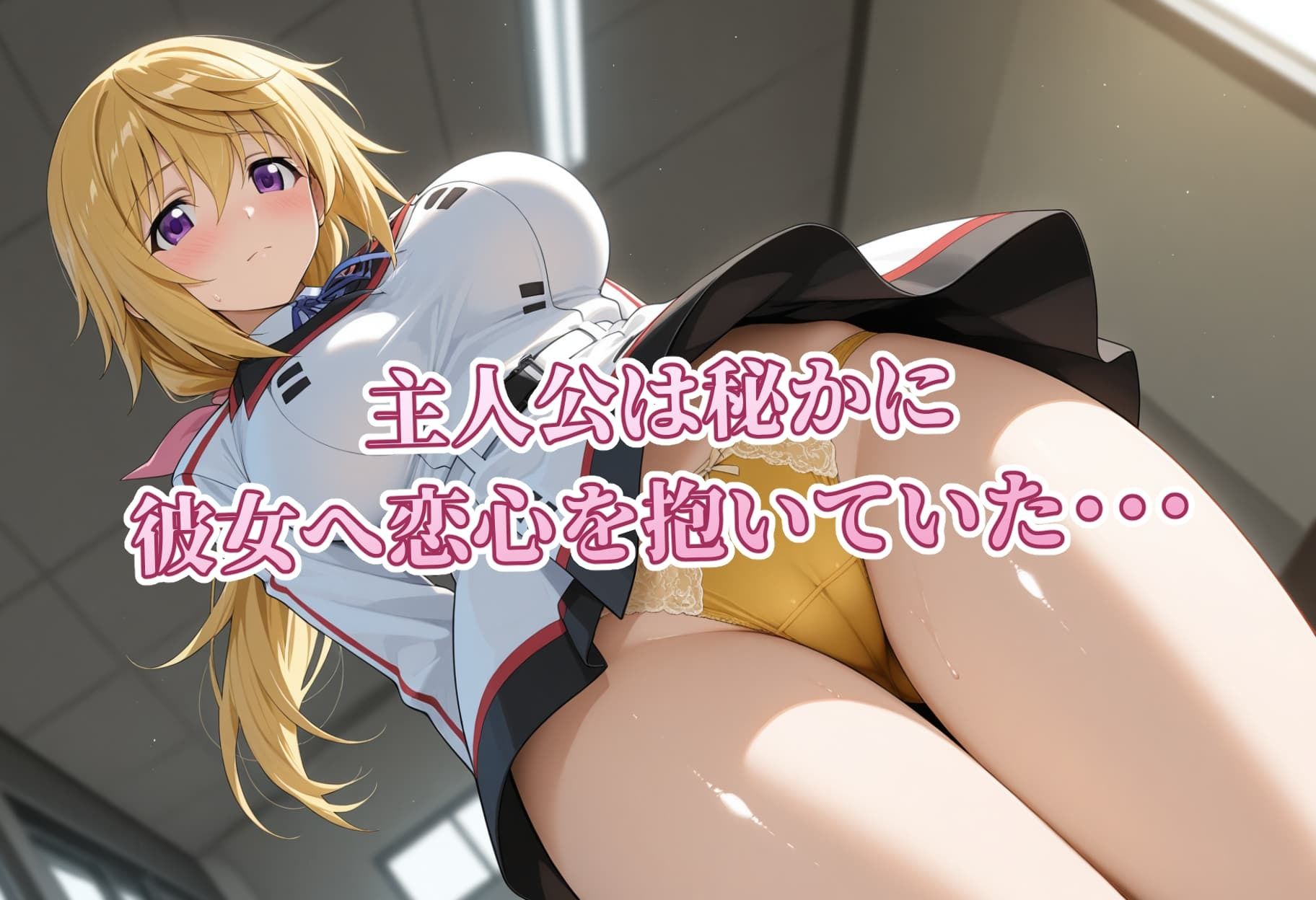 ネトリ彼女 シャル〇ット・デュノア編 サンプル1ページ目