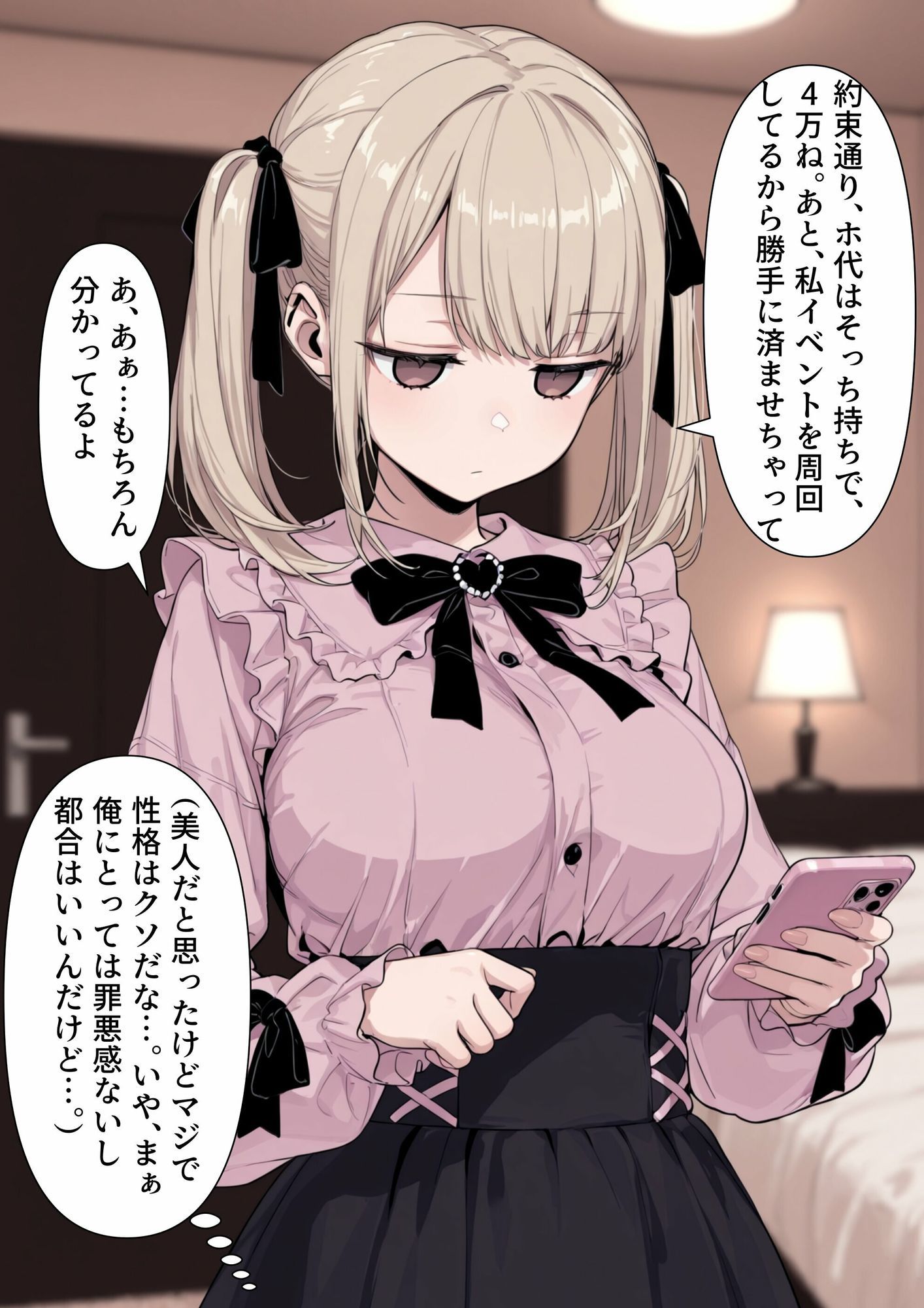 TS2作品セット11（【憑依】無気力な地雷系女子を乗っ取る話・【人格排泄】違和感と幸せな生活） サンプル1ページ目