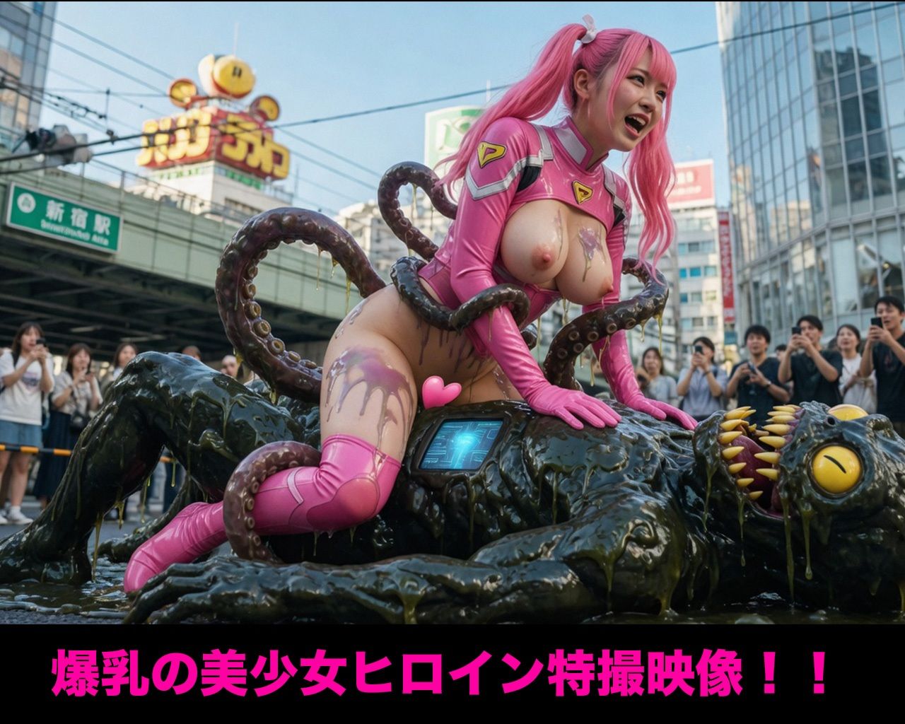 おピンク戦隊！ヤラレンジャー！ピンクシャイン編 サンプル1ページ目
