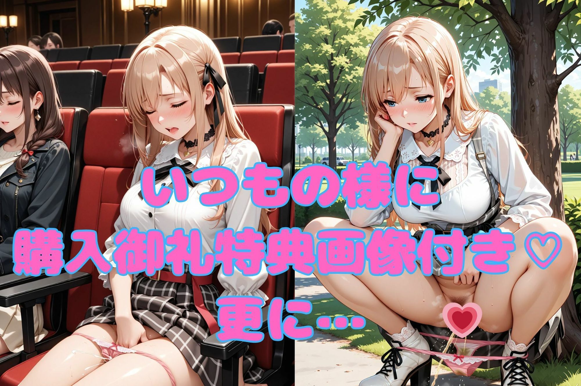 見せたガール優菜との限界！露出デート（はーと） サンプル9ページ目