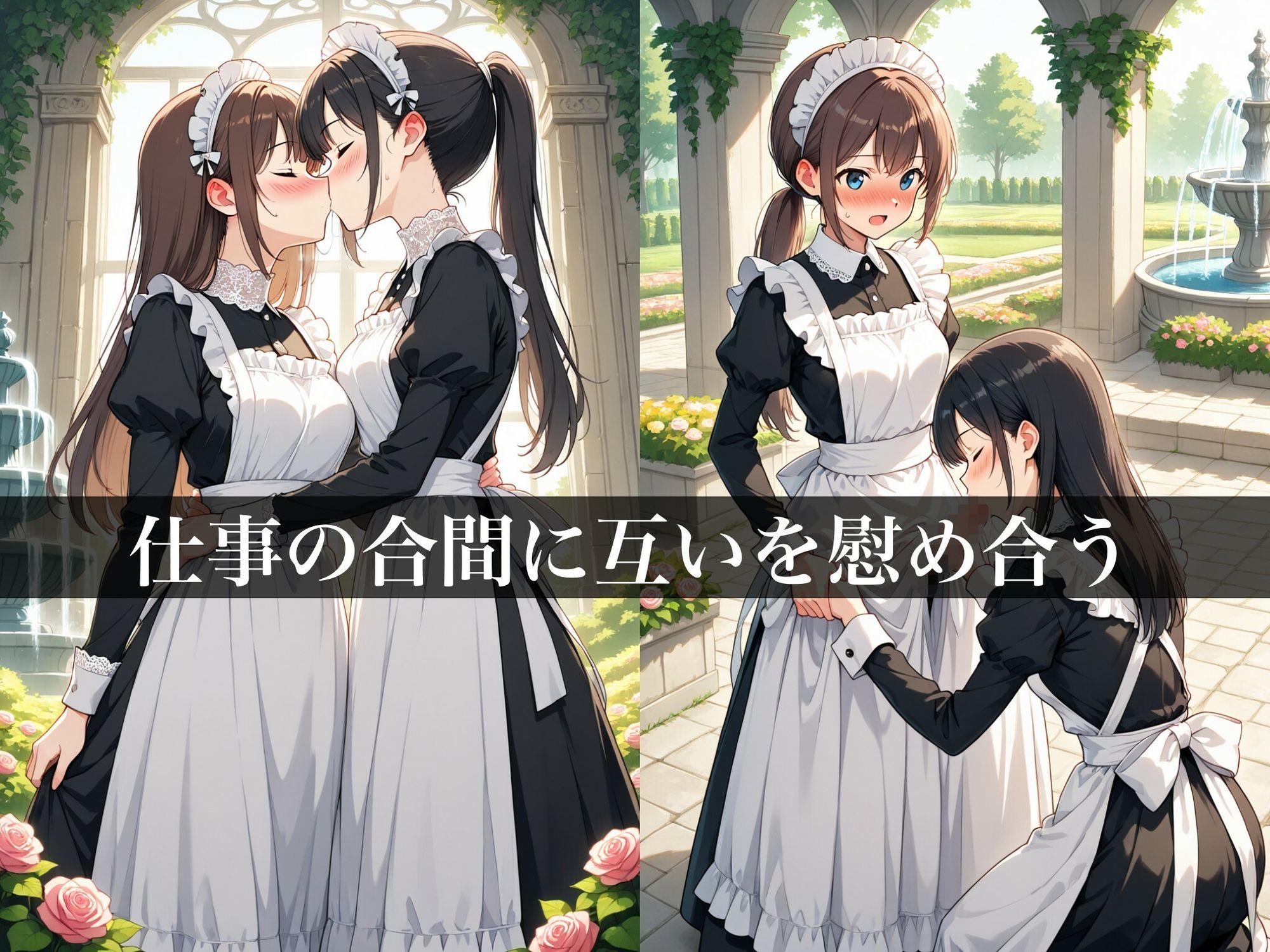 ふたなりサンドイッチ〜メイドのお仕事編〜 サンプル3ページ目
