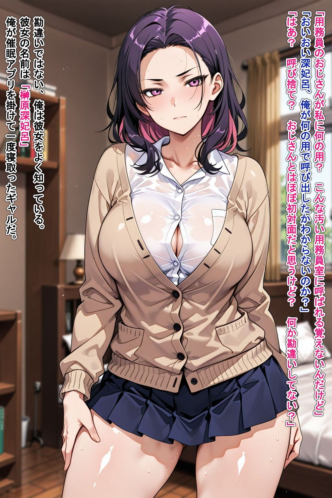 寝取ってニューゲーム Season2ギャル編 Case.榊原深妃呂 サンプル1ページ目