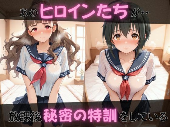 【デ●マス】放課後ヒロインズ神谷●央/小日向●穂/日●茜編 サンプル1ページ目
