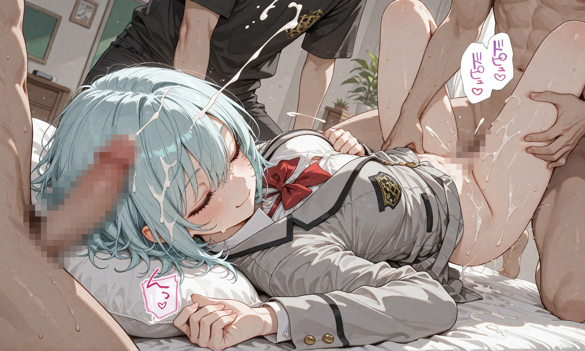 いたずら！一度居眠りすると何故か目が覚めない学園のアイドルを寝ている間に生オナホ化してみた！揉んで、しゃぶらせ、ハメて、ぶっかけて…！ サンプル10ページ目