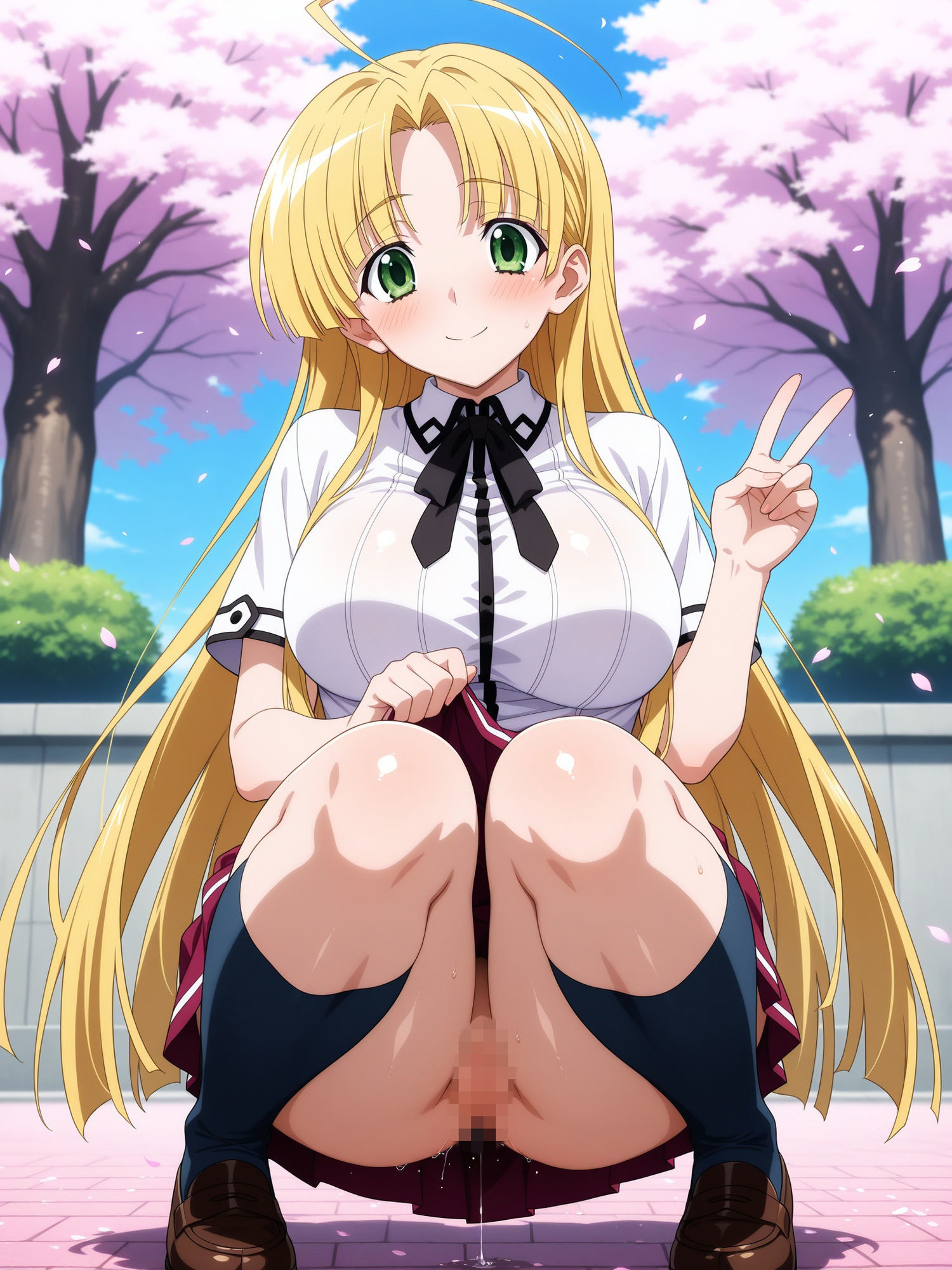 淫乱ヒロインはチンポが大好き！ドスケベJKの中出しセックスライフ！アーシア編【豪華CG350枚収録】 サンプル1ページ目